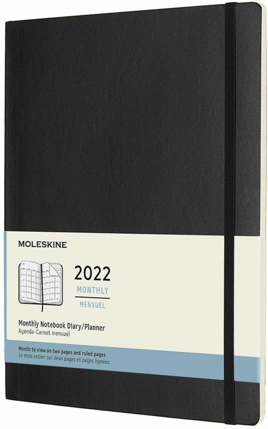 Agenda Moleskine 2025 Mensile | Formato Pocket 9x14cm | Copertina Morbida Con Elastico - Foto 6