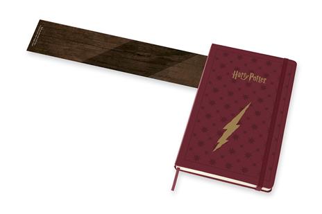 Agenda settimanale Moleskine Harry Potter 2022, 12 mesi con spazio per note, Large - Rosso Bordeaux - 5