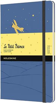 Taccuino Moleskine Limited Edition Petit Prince Large Copertina Rigida A righe Blu