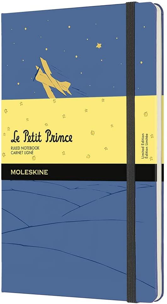 Taccuino Moleskine Limited Edition Petit Prince Large Copertina Rigida A righe Blu - 2