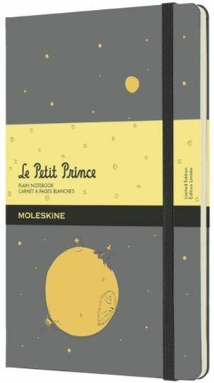 Taccuino Moleskine Limited Edition Petit Prince Large Copertina Rigida A pagine bianche Grigio