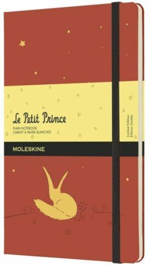 Taccuino Moleskine Limited Edition Petit Prince Large Copertina Rigida A pagine bianche Arancione