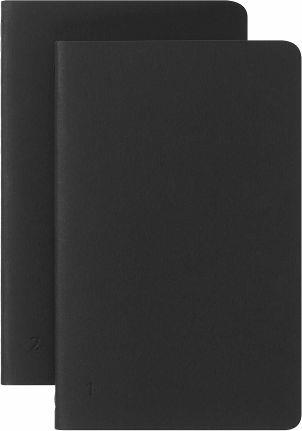 Taccuino Moleskine Smart Cahier, Pocket, a righe, 2 pz, nero - 9 x 14 cm