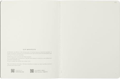 Taccuino Moleskine Smart Cahier, XL, a righe, 2 pz, nero - 19 x 25 cm - 3
