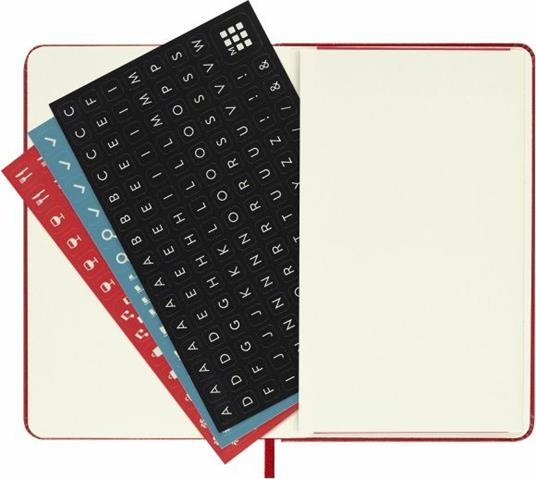 Agenda giornaliera Moleskine 2023, 12 mesi, Pocket, copertina rigida, Rosso scarlatto - 9 x 14 cm - 6