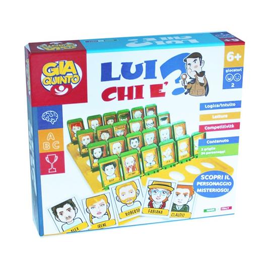 Lui Chi E? Gioco Di Società 2 Giocatori Gvc-1614