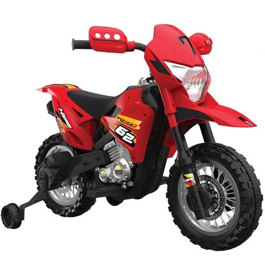 Elt. Moto Enduro Rossa