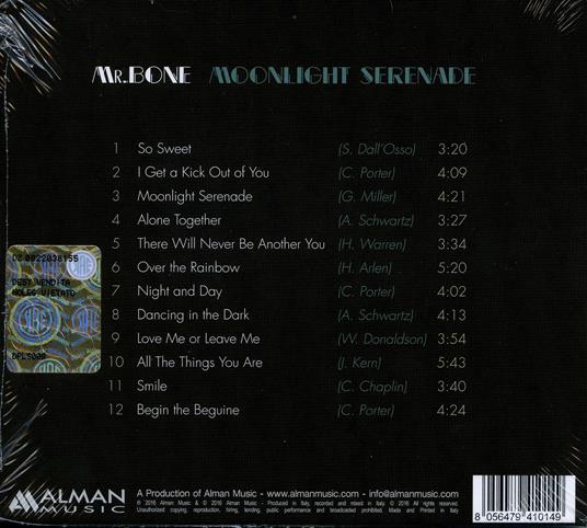 Moonlight Serenade - CD Audio di Mr. Bone - 2