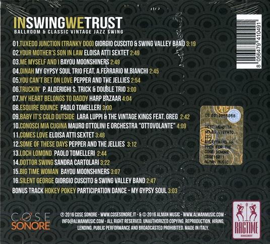 In Swing We Trust - CD Audio - 2