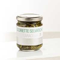 Idee regalo Cicoriette Selvatiche in Olio extra Vergine di Oliva. Vaso g 170 Favella