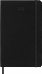 Agenda Moleskine Smart Pro 2023, 12 Mesi, settimanale, Large, con note, nera - 13 x 21 cm