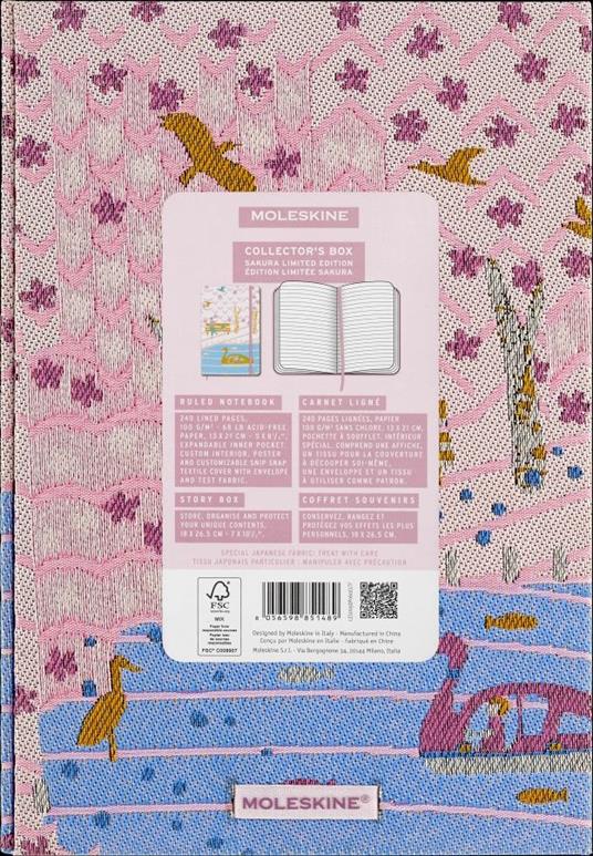 Moleskine Collector's Box, Limited Edition - Sakura - 5