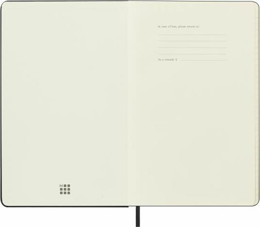 Agenda mensile Moleskine 2023, 12 mesi, Large, copertina rigida - Nero - 13 x 21 cm - 2