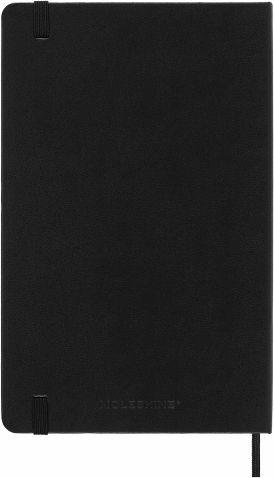 Agenda mensile Moleskine 2023, 12 mesi, Large, copertina rigida - Nero - 13 x 21 cm - 7