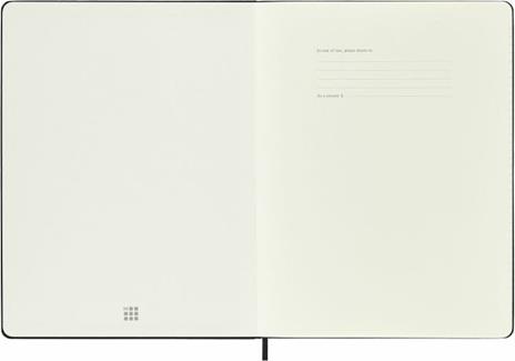 Agenda mensile Moleskine 2023, 12 mesi, XL, copertina rigida - Nero - 19 x 25 cm - 2