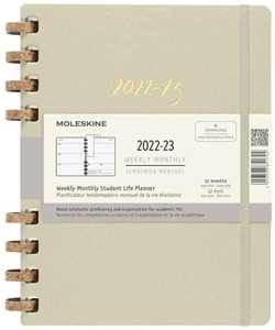 Cartoleria Agenda accademica spiralata Moleskine 2022-2023, 12 mesi, XL, Crush Kiwi - 20,4 x 25,2 cm Moleskine