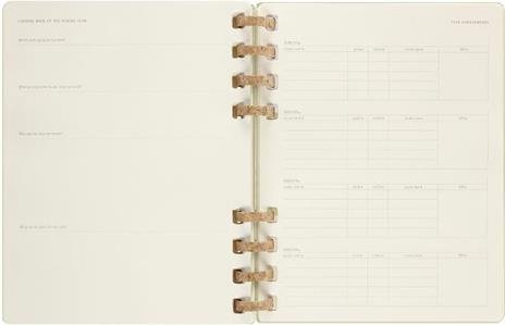 Agenda accademica spiralata Moleskine 2022-2023, 12 mesi, XL, Crush Kiwi - 20,4 x 25,2 cm - 12