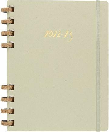 Agenda accademica spiralata Moleskine 2022-2023, 12 mesi, XL, Crush Kiwi - 20,4 x 25,2 cm - 2