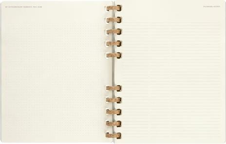 Agenda spiralata Moleskine 2023, 12 mesi, XXL, Remake Smoke - 23,5 x 28,14 cm - 6