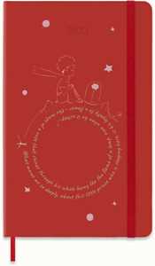 Cartoleria Agenda settimanale Moleskine 2023, 12 mesi, Large, Il piccolo principe, rosa, con spazio per note - 13 x 21 cm Moleskine