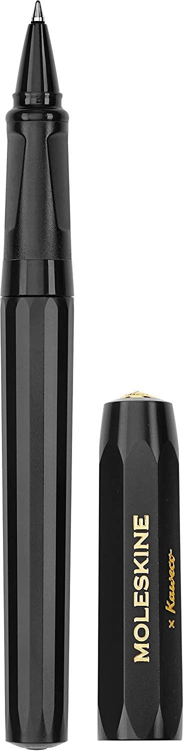 Moleskine x Kaweco, Penna Roller Ricaricabile in Plastica ABS Ricaricabile con 0,7 mm di Inchiostro Nero Incluso Colore Nero - 3