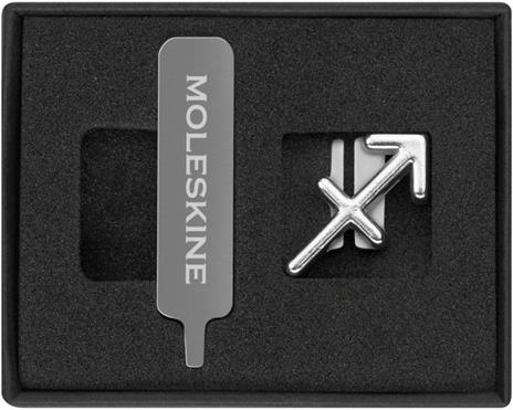 Moleskine Pins Sagittarius Silver