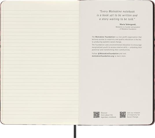 Taccuino Moleskine Sakura, a quadretti, tascabile, limited edition - 9 x14 cm - 5