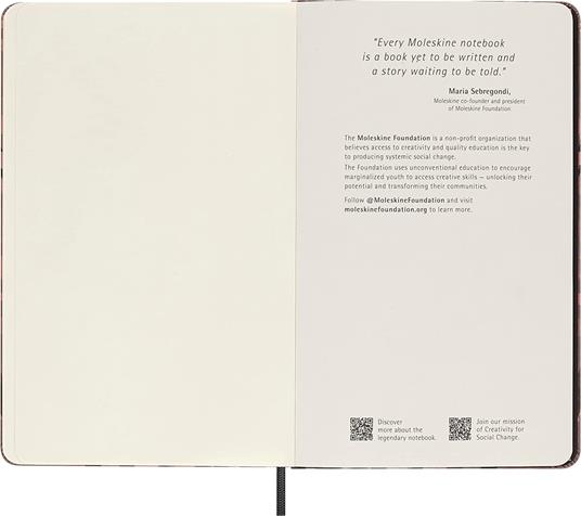 Taccuino Moleskine Sakura, a pagine bianche, large, limited edition - 13 x 21 cm - 5