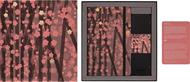 Bundle cofanetto Taccuino Moleskine Sakura, a pagine bianche, large, limited edition - 13 x 21 cm + Set 5 matite colorate