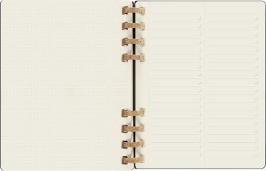 Planner Spiral mensile orizzontale Moleskine 2024, 12 mesi, XL, copertina rigida, Nero - 20, 4 x 25, 2 cm - 12