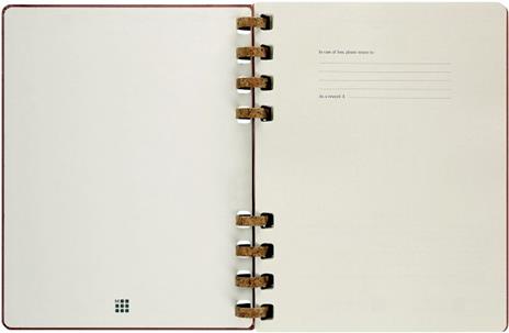 Planner Spiral Moleskine mensile orizzontale 2024, 12 mesi, XL, copertina rigida, Mandorla - 20, 4 x 25, 2 cm - 2