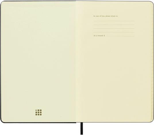 Agenda Moleskine giornaliera 2024, 12 mesi, Large, copertina rigida, Blu zaffiro - 13 x 21 cm - 2