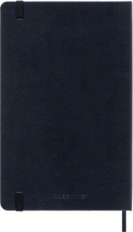 Agenda Moleskine giornaliera 2024, 12 mesi, Large, copertina rigida, Blu zaffiro - 13 x 21 cm - 6