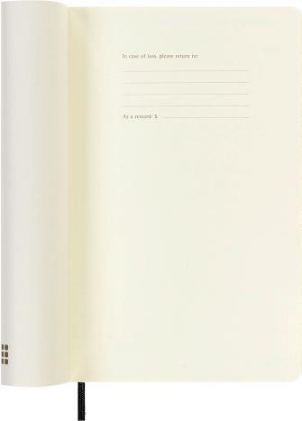 Agenda Moleskine giornaliera 2024, 12 mesi, Large, copertina morbida, Nero - 13 x 21 cm - 2