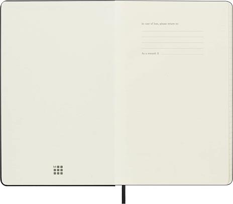 Agenda Moleskine PRO settimanale verticale 2024, 12 mesi, Large, copertina rigida, Nero - 13 x 21 cm - 3