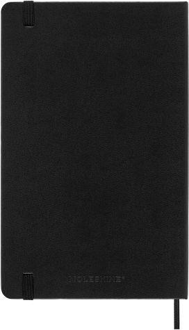 Agenda Moleskine settimanale 2024, 12 mesi, Large, copertina rigida, Nero - 13 x 21 cm - 6