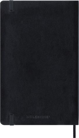 Agenda Moleskine settimanale 2024, 12 mesi, Large, copertina morbida, Blu zaffiro - 13 x 21 cm - 6
