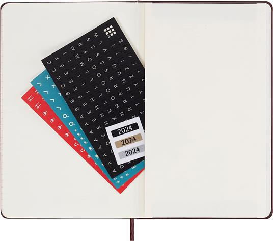 Agenda Moleskine settimanale 2024, 12 mesi, Large, copertina