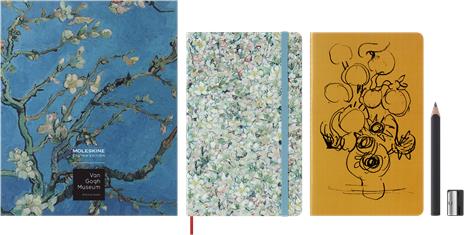 Taccuino Moleskine per schizzi, Quaderno Cahier, Matita e Temperino, Van Gogh Museum Limited Edition - 3