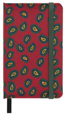Taccuino Moleskine Silk XS, pagine bianche, copertina rigida, con Gift Box, Bordeaux  - 6,5 x 10,5 cm