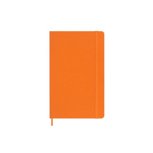 Taccuino Moleskine Precious & Ethical Copertina morbida vegana, a righe, Arancione - 13 x 21 cm