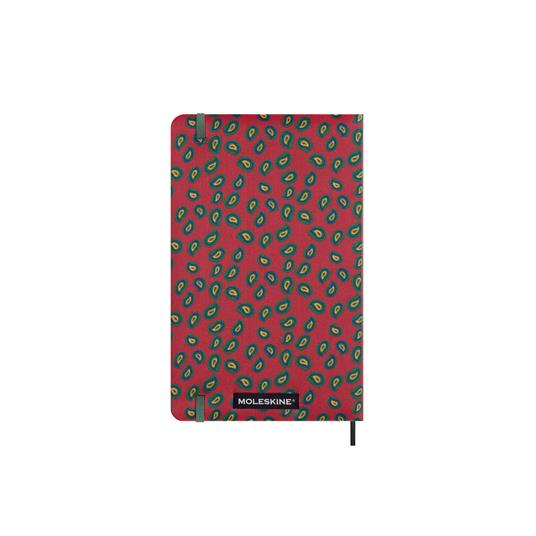 Taccuino Moleskine, Silk Large, a righe, copertina rigida, con Gift Box, Bordeaux - 13 x 21 cm - 7