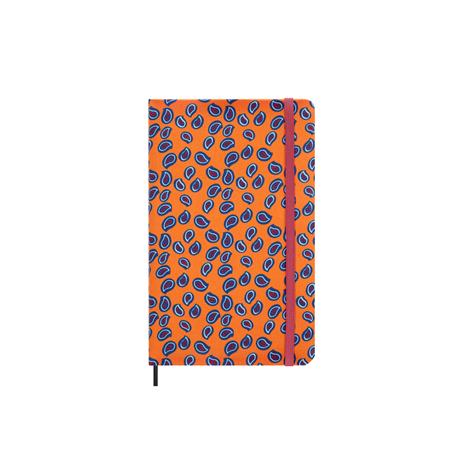 Agenda Moleskine, Silk 12 mesi, senza date, settimanale, copertina rigida, con Gift Box, Arancione - 13 x 21 cm