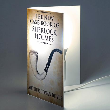Lampada da tavolo, a forma di libro, Sherlock Holmes - Arthur Conan Doyle - 2