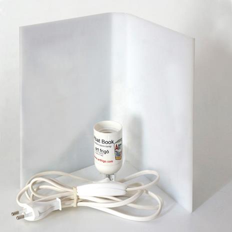 Lampada da tavolo, a forma di libro, I fiori del male - Charles Baudelaire - 3