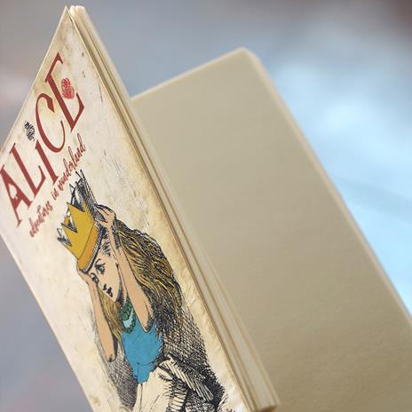 Taccuino Abat Book Alice in Wonderland, Lewis Carroll - 17 x12 cm - 6