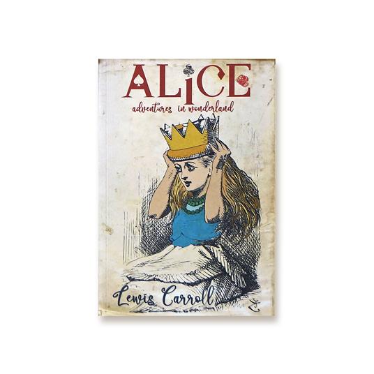 Taccuino Abat Book Alice in Wonderland, Lewis Carroll - 17 x12 cm - 8