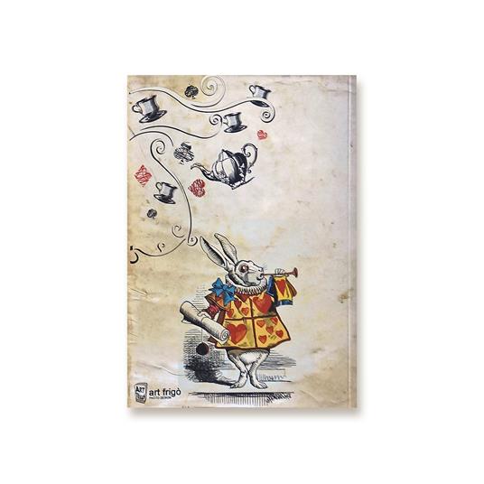 Taccuino Abat Book Alice in Wonderland, Lewis Carroll - 17 x12 cm - 9