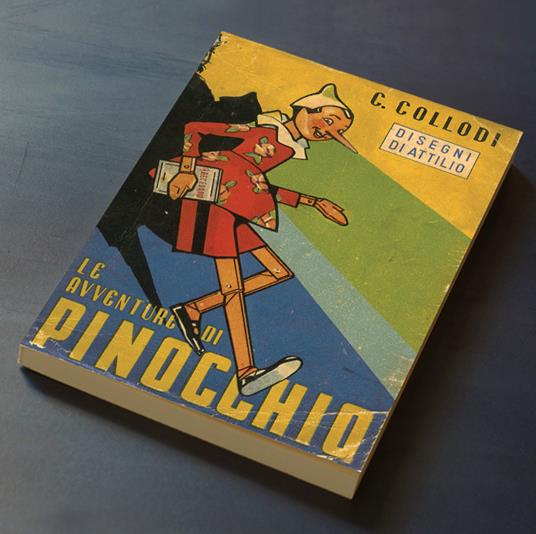 Taccuino Abat Book Pinocchio, Carlo Collodi - 17 x12 cm - 14