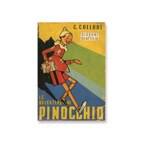 Taccuino Abat Book Pinocchio, Carlo Collodi - 17 x12 cm - 9